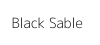 Black Sable